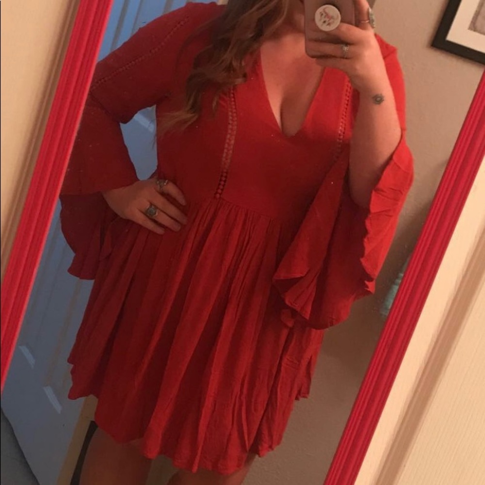 Orange Dress